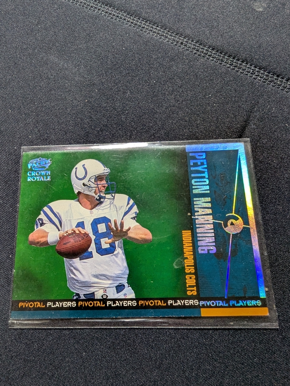 Peyton Manning #12 1998 Pacific Crown Royale - Pivotal Players  (RC) Near Mint